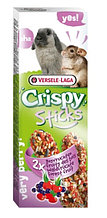 Crispy Sticks для кроликов и шиншилл (лесные ягоды) 110 гр