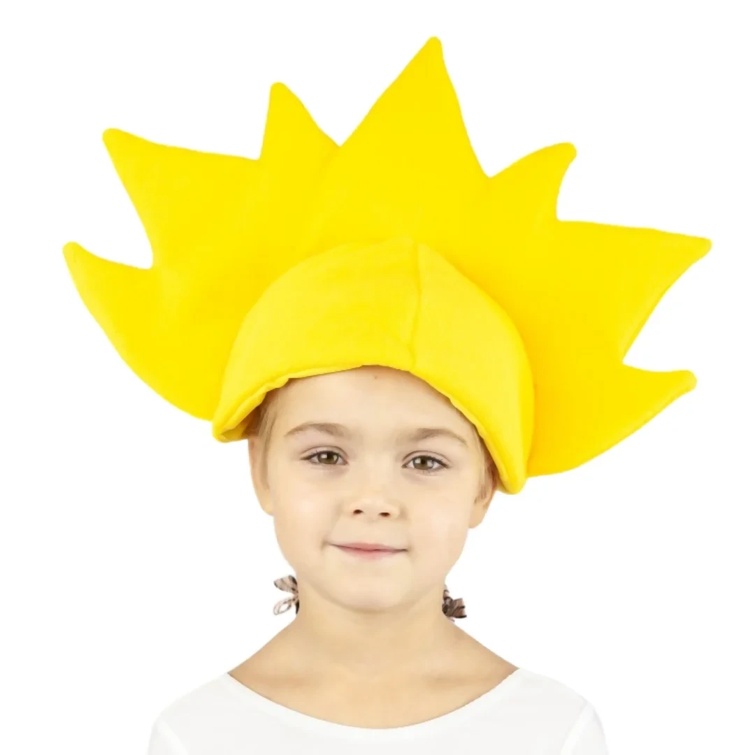 Карнавальная шапка солнце детская МИНИВИНИ - фото 1 - id-p227162170