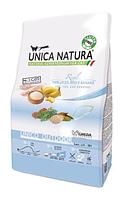 Сухой корм для кошек Unica Natura Unico Outdoor (Треска, рис, банан) 350 гр