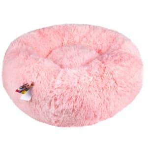 Лежанка-пуфик FANCY PETS "Пончик розовый" (BED1Pink) - фото 1 - id-p223625952