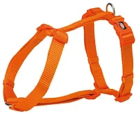Шлея для собак "TRIXIE" "Premium H-harness" XS-S папайа (203218)