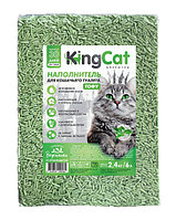 Наполнитель KingCat Тофу Green Tea 6 л (2.4 кг)