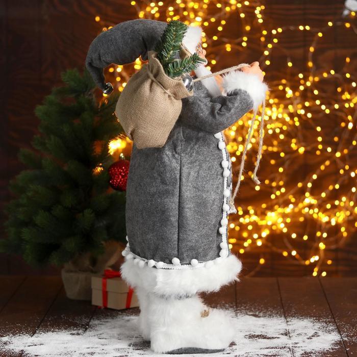 Дед Мороз "В сером тулупе со снегоступами" 60 см - фото 4 - id-p227163079