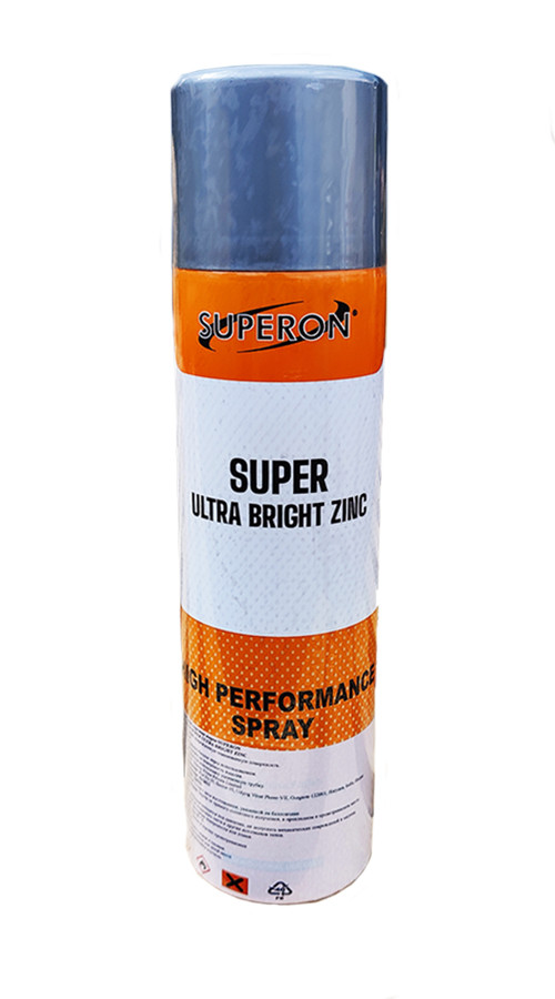 Спрей жидкий цинк SUPER ULTRA BRIGHT ZINC 400мл - фото 1 - id-p227163082