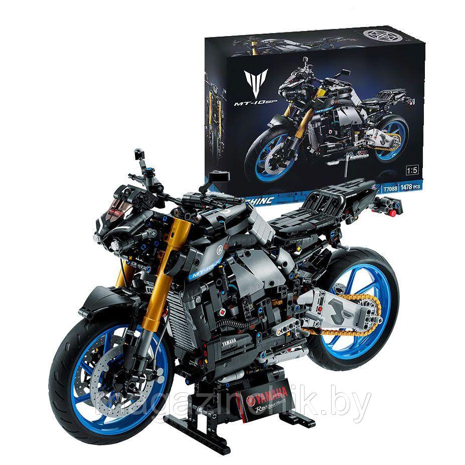 Конструктор Мотоцикл Yamaha MT-10 SP Техник 1478 деталей 7088 / T2119 - фото 1 - id-p227162348