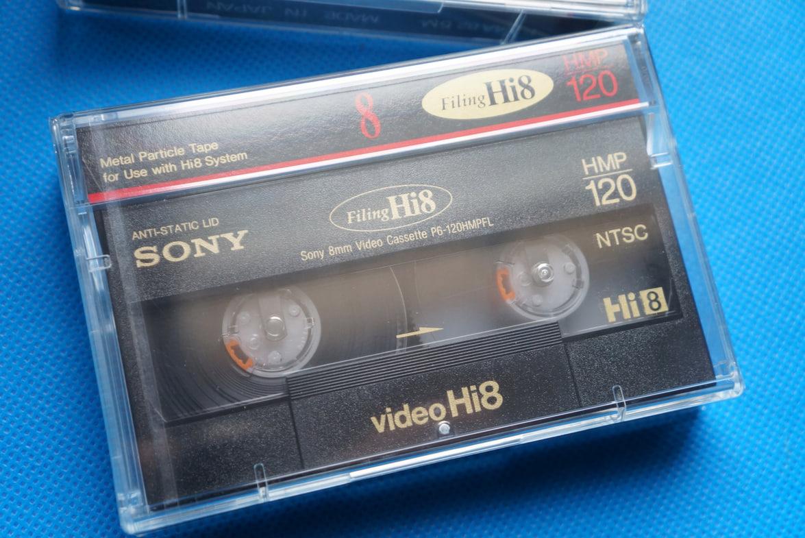 Видеокассета Hi8 - SONY HMP120 FILING (P6-120HMP) 120минут (Made in Japan) - фото 2 - id-p227163099