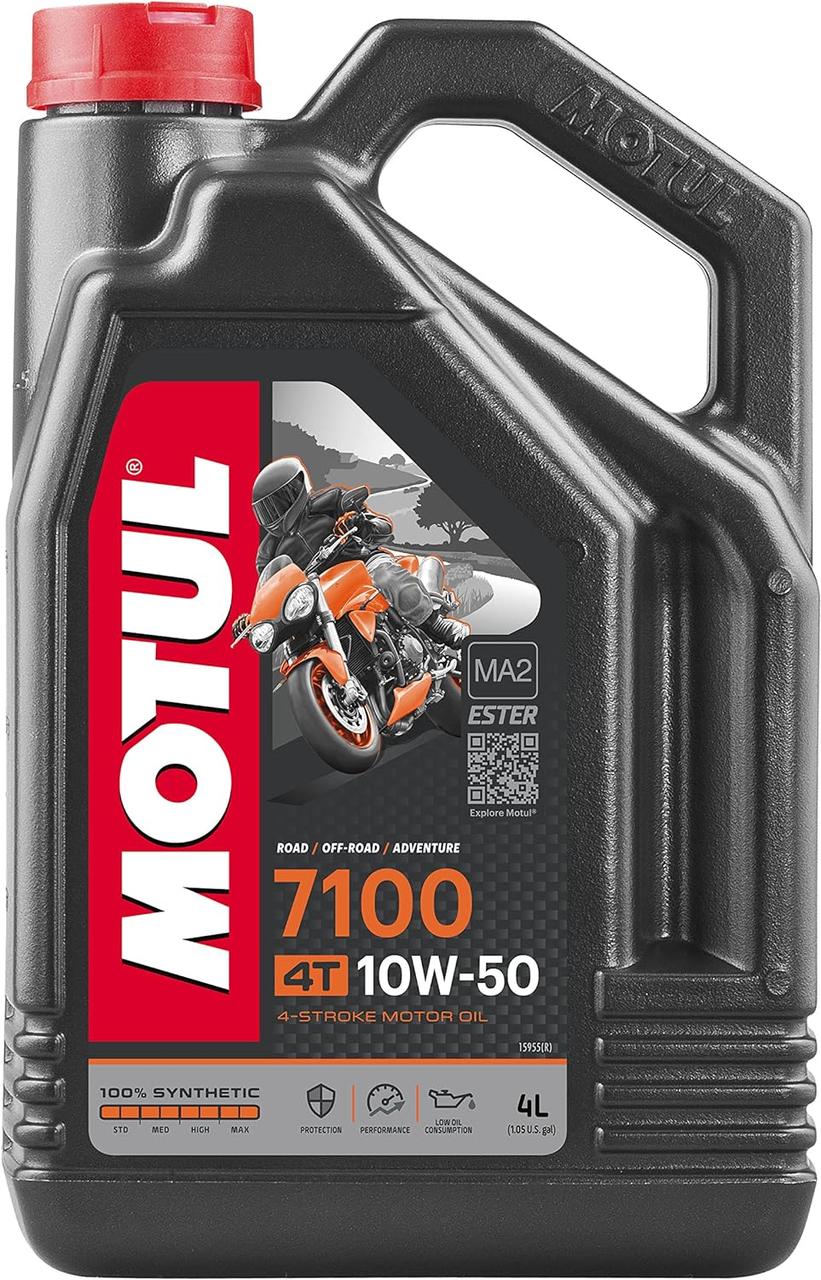 Масло моторное синтетика Motul 7100 10W50 4T, 4 литра - фото 2 - id-p227163098