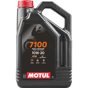 Масло моторное синтетика Motul 7100 10W30 4T, 4 литра