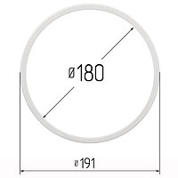 Кольцо прозрачное Ø 180 мм