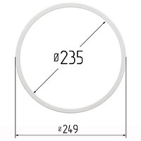 Кольцо прозрачное Ø 235 мм