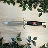 Нож Финка НКВД 95х18 кованый (черная рукоять), фото 9