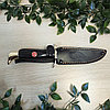 Нож Финка НКВД 95х18 кованый (черная рукоять), фото 8