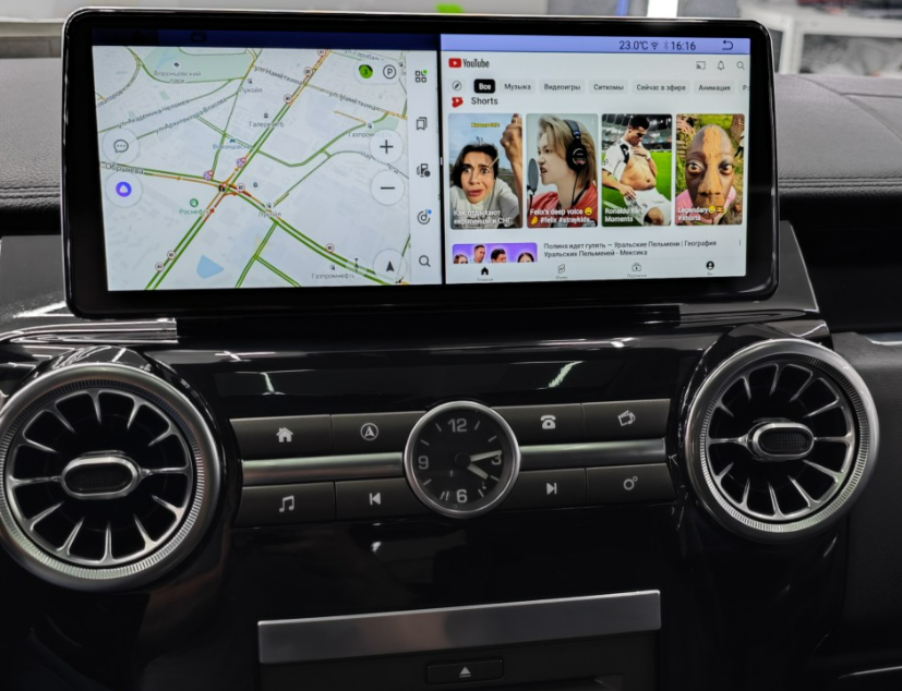 Штатное головное устройство Radiola Land Rover DISCOVERY 4 (с 2010-2011)  Android 13 (8/12gb)