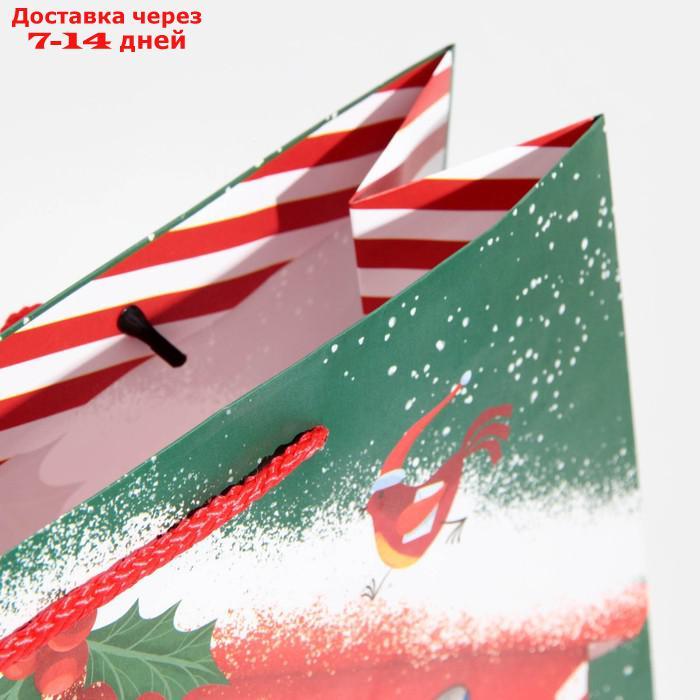 Пакет ламинированный вертикальный "Новогодняя почта", L 31 × 40 × 11 см - фото 5 - id-p226950637