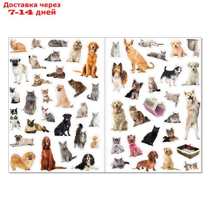 Многоразовые наклейки набор "Такие разные животные", А4, 2 шт. - фото 5 - id-p226965092