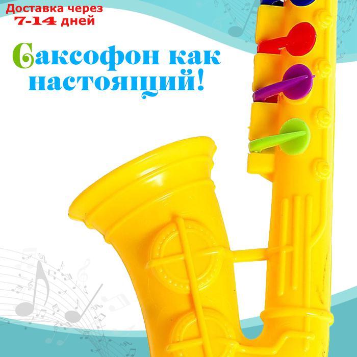 Игрушка музыкальная - саксофон "Мелодия", цвета МИКС - фото 3 - id-p226965109