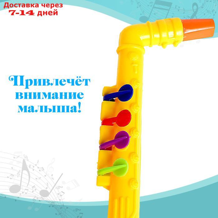 Игрушка музыкальная - саксофон "Мелодия", цвета МИКС - фото 4 - id-p226965109