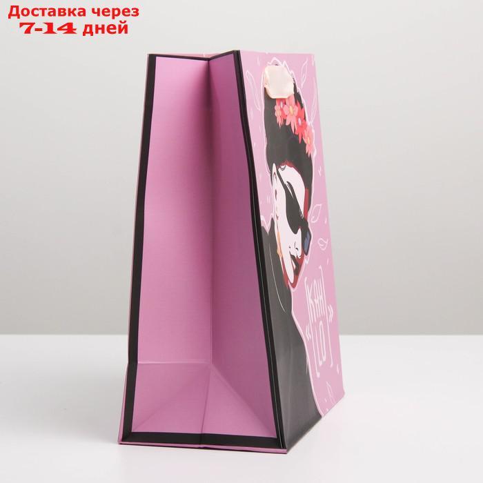Пакет ламинированный вертикальный "Фрида", MS 18 × 23 × 10 см - фото 2 - id-p226983034