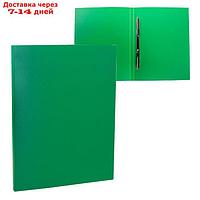 Папка с пластиковым скоросшивателем А4, 500 мкм, корешок 14 мм, Calligrata, до 100 листов, зелёная