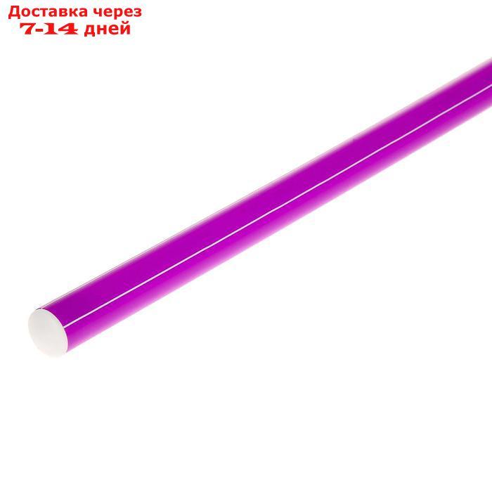 Палка гимнастическая 100 см, цвет фиолетовый - фото 1 - id-p226956490