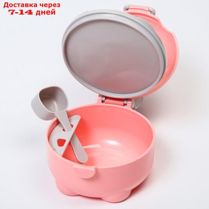 Контейнер для хранения детского питания, 150 мл., цвет розовый - фото 6 - id-p226972469
