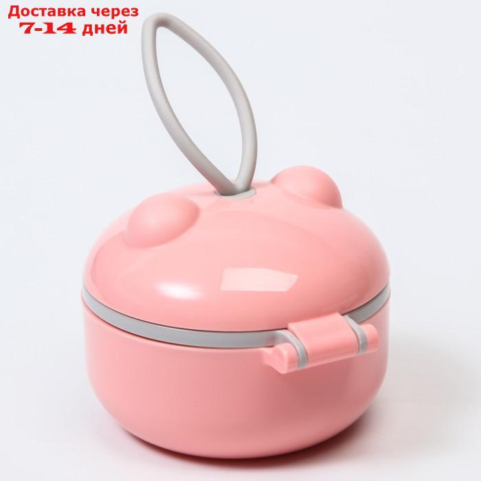 Контейнер для хранения детского питания, 150 мл., цвет розовый - фото 7 - id-p226972469