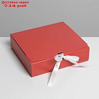 Коробка складная "Красная", 20 х 18 х 5 см
