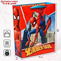 Пакет подарочный "С днем рождения!", Человек-паук, 31х40х11,5 см