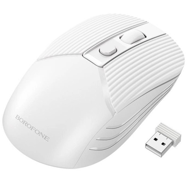 Мышь Borofone BG5 Business Wireless Белый - фото 1 - id-p227163481