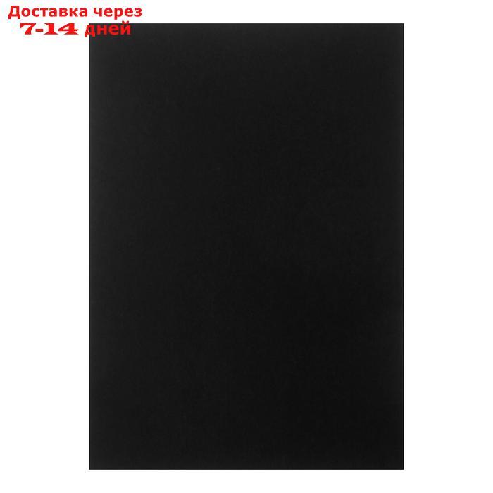 Бумага для пастели набор, А4, deVENTE, 20 листов, 160 г/м², чёрная, в пакете - фото 2 - id-p226956672