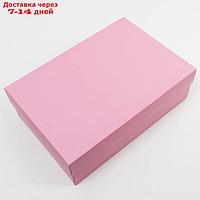 Коробка складная "Розовый", 30 × 20 × 9 см