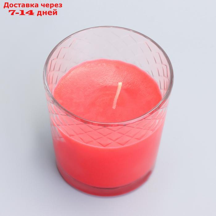 Свеча ароматическая в стакане "Земляника", время горения 30 ч - фото 5 - id-p226953312