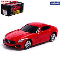 Машина металлическая MERCEDES-AMG GT S, 1:64, цвет красный