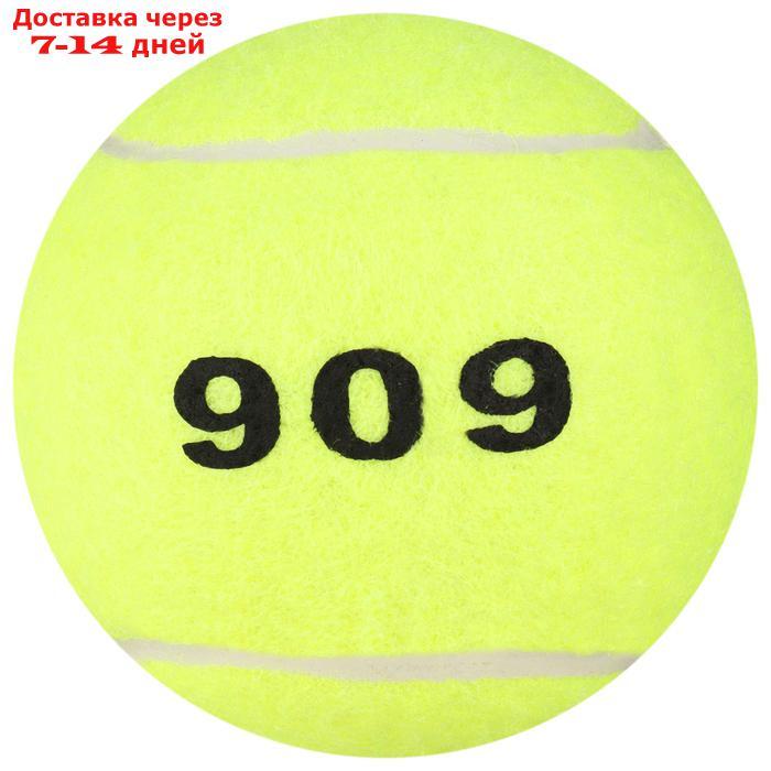 Мяч для большого тенниса № 909, тренировочный (набор 3 шт) - фото 2 - id-p226963234