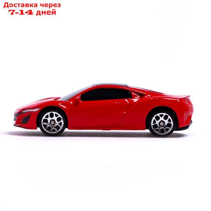 Машина металлическая HONDA NSX, 1:64, цвет красный - фото 2 - id-p226980271
