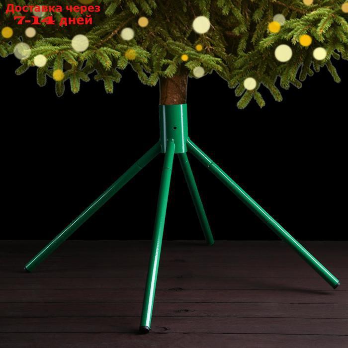 Подставка для ёлки (под ёмкость с водой), диаметр 51 мм, цвет зелёный - фото 1 - id-p226965757
