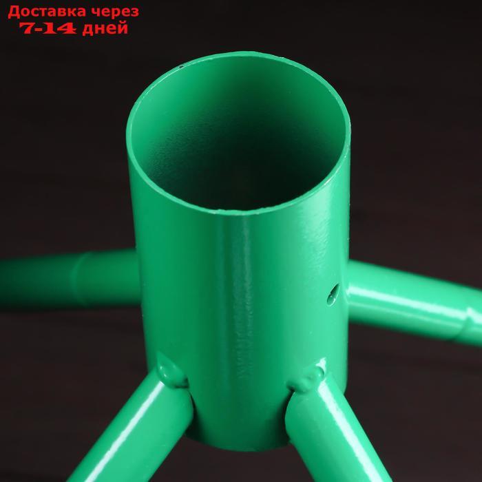 Подставка для ёлки (под ёмкость с водой), диаметр 51 мм, цвет зелёный - фото 2 - id-p226965757
