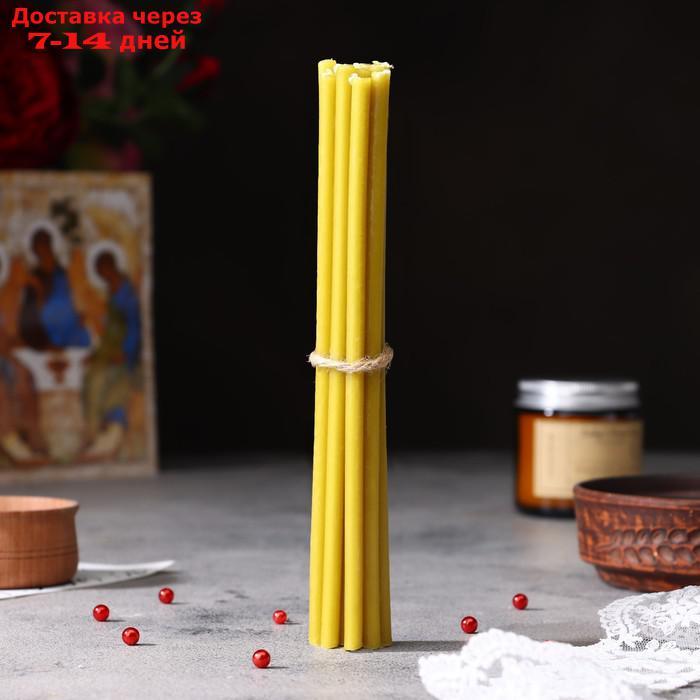 Набор свечей церковных для домашней молитвы восковые, 12 шт - фото 2 - id-p226971339