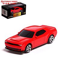 Машина металлическая DODGE CHALLENGER SRT DEMON, 1:64, цвет красный