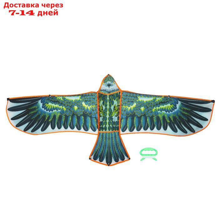 Воздушный змей "Орёл в полете", с леской, цвета МИКС - фото 2 - id-p226954119