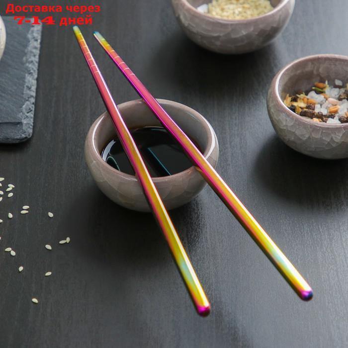 Палочки для суши Bacchette, 21 см, цвет хамелеон - фото 2 - id-p226985354