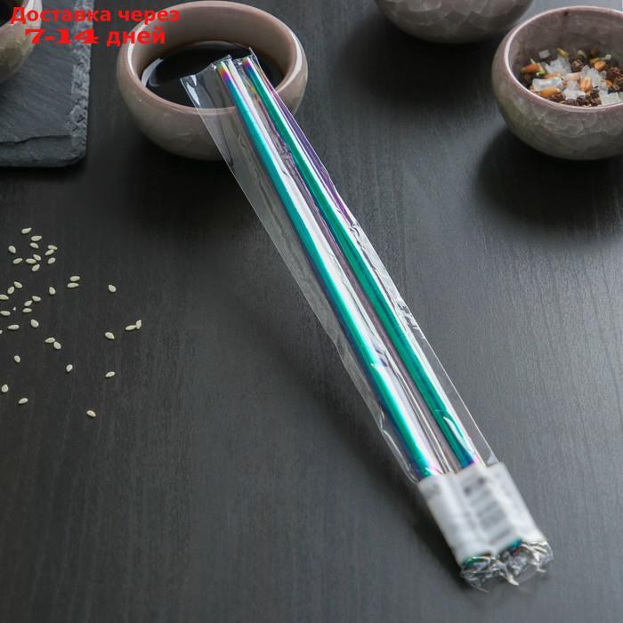 Палочки для суши Bacchette, 21 см, цвет хамелеон - фото 4 - id-p226985354