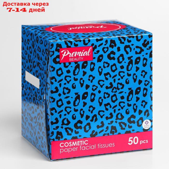 Салфетки "Premial" косметические 3-слойные в коробке Нон стоп, 50 шт МИКС - фото 3 - id-p226971417