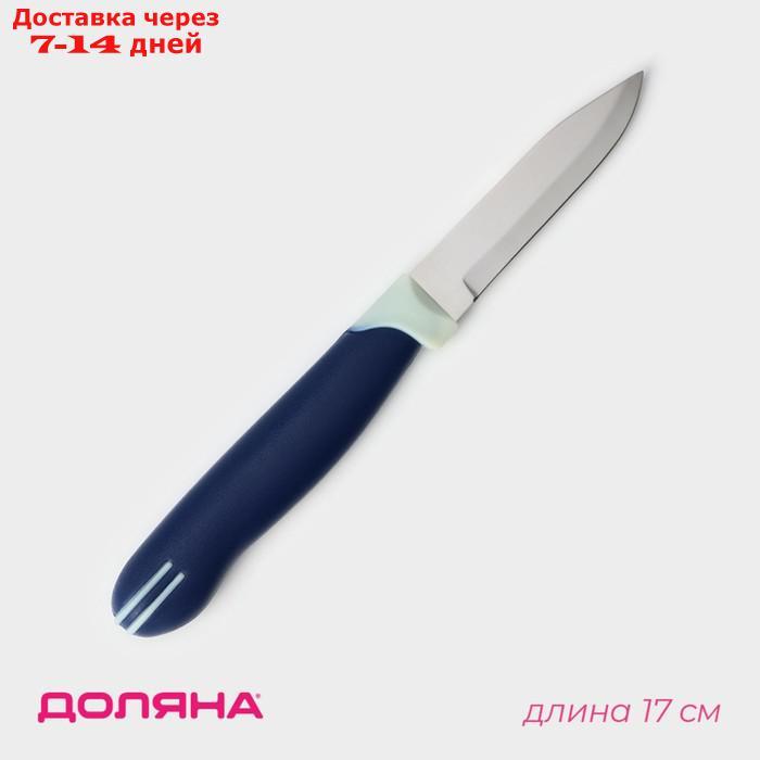 Нож кухонный Доляна "Страйп", лезвие 7,5 см - фото 1 - id-p226984373