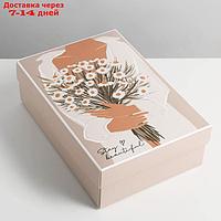 Коробка складная "Ромашки", 30 × 20 × 9 см