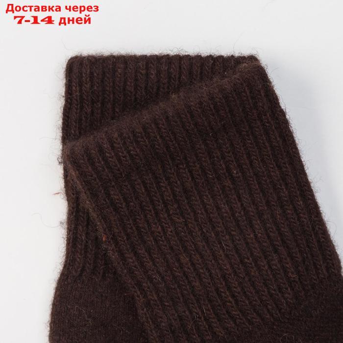 Носки детские из шерсти яка 02104 цвет шоколадный, р-р 18-20 см (5) - фото 2 - id-p226959347