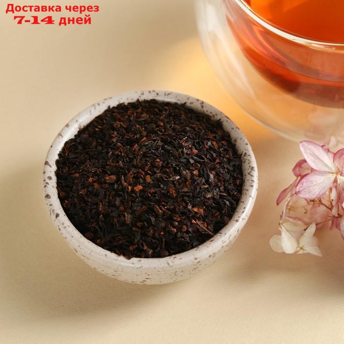 Подарочный набор "8 марта": чай черный: тропические фрукты, 50 г., конфеты с манговой начинкой 150 г. - фото 3 - id-p226979182