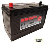 Автомобильный аккумулятор KRAFT 105 L+