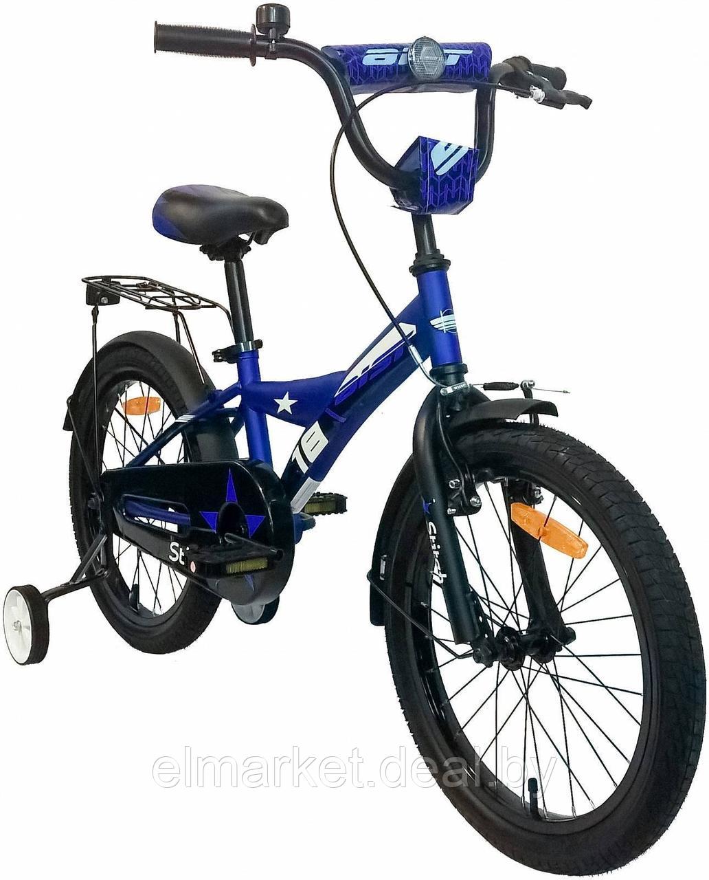 Детский велосипед AIST STITCH 18 синий 2020 - фото 1 - id-p227164322