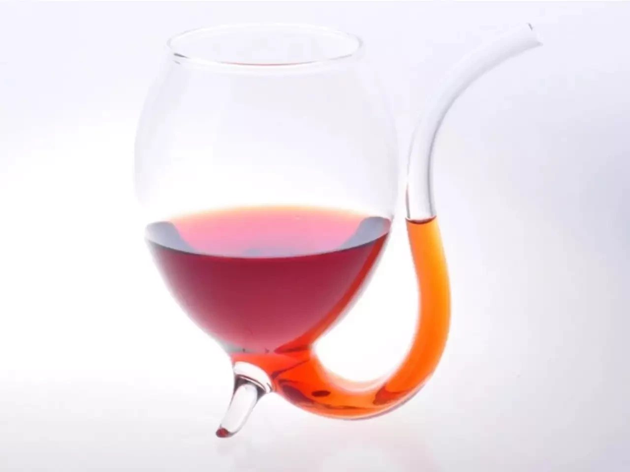 Креативный бокал для вина и коктейлей с трубочкой 300 мл. - фото 3 - id-p227165294